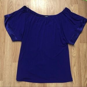 Express Violet Purple Blouse